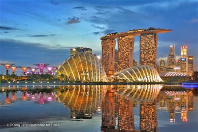 Singapore - Malaysia - Bay Thẳng Từ Đà Nẵng  - Tặng vé Vườn hoa Floral Fantasy